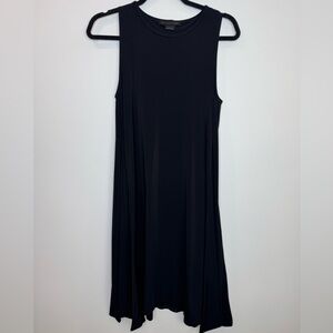 Marie Saint Pierre designer LBD minimalist Black Sleeveless Dress
